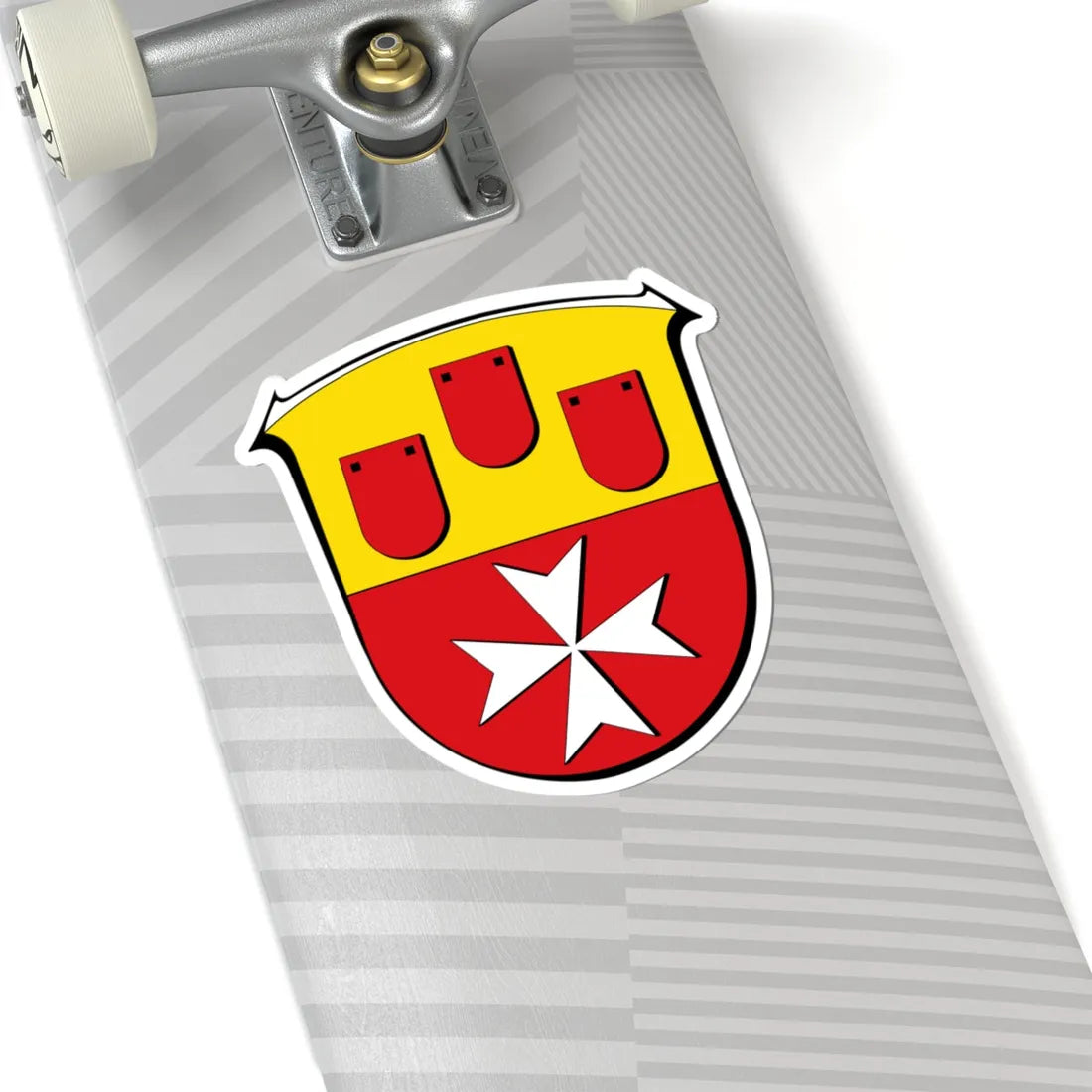 Wappen Neuberg Hessen (Germany) (Coat of Arms) STICKER Vinyl Kiss-Cut Decal - The Sticker Space