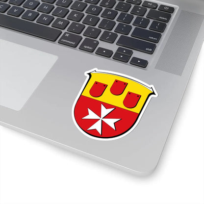 Wappen Neuberg Hessen (Germany) (Coat of Arms) STICKER Vinyl Kiss-Cut Decal - The Sticker Space