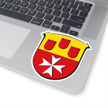 Wappen Neuberg Hessen (Germany) (Coat of Arms) STICKER Vinyl Kiss-Cut Decal - The Sticker Space