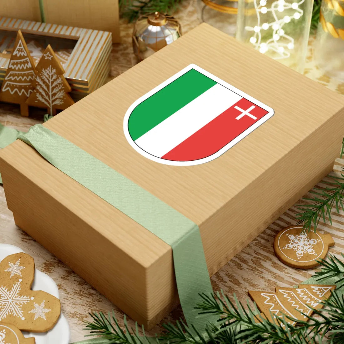 Wappen Neuenburg matt (Switzerland) (Coat of Arms) STICKER Vinyl Kiss-Cut Decal - The Sticker Space