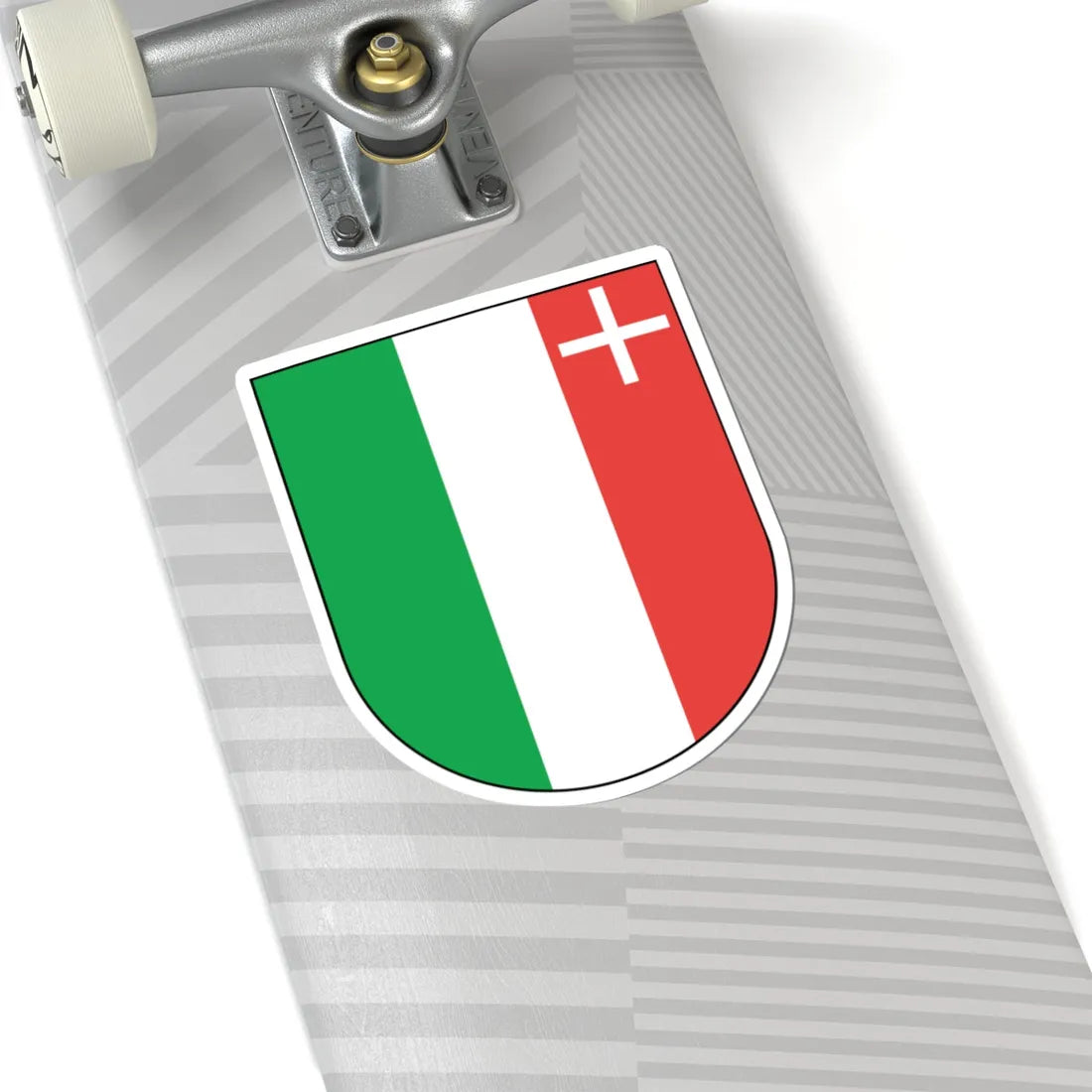 Wappen Neuenburg matt (Switzerland) (Coat of Arms) STICKER Vinyl Kiss-Cut Decal - The Sticker Space