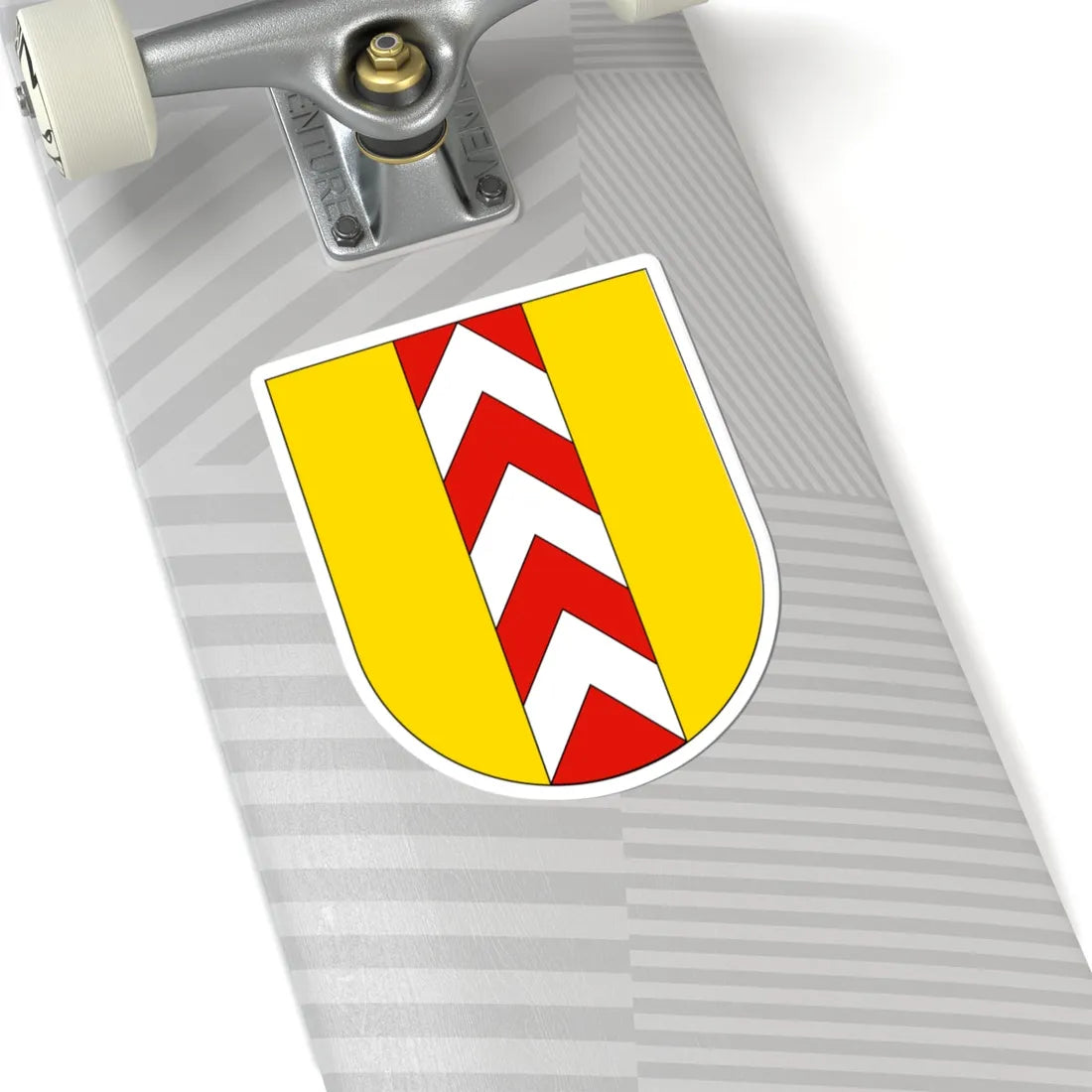 Wappen Neuenburg (Switzerland) (Coat of Arms) STICKER Vinyl Kiss-Cut Decal - The Sticker Space