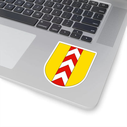 Wappen Neuenburg (Switzerland) (Coat of Arms) STICKER Vinyl Kiss-Cut Decal - The Sticker Space