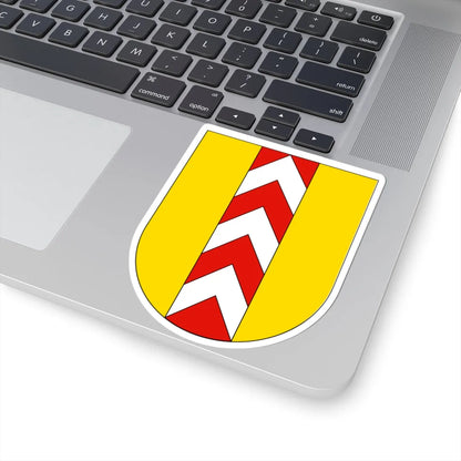 Wappen Neuenburg (Switzerland) (Coat of Arms) STICKER Vinyl Kiss-Cut Decal - The Sticker Space
