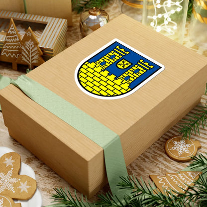 Wappen Neustadt in Sachsen (Germany) (Coat of Arms) STICKER Vinyl Kiss-Cut Decal - The Sticker Space