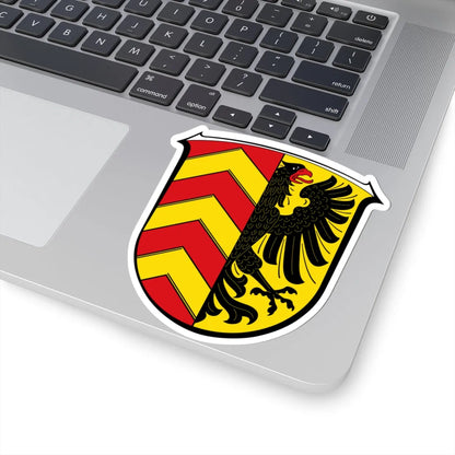 Wappen Nidderau (Germany) (Coat of Arms) STICKER Vinyl Kiss-Cut Decal - The Sticker Space