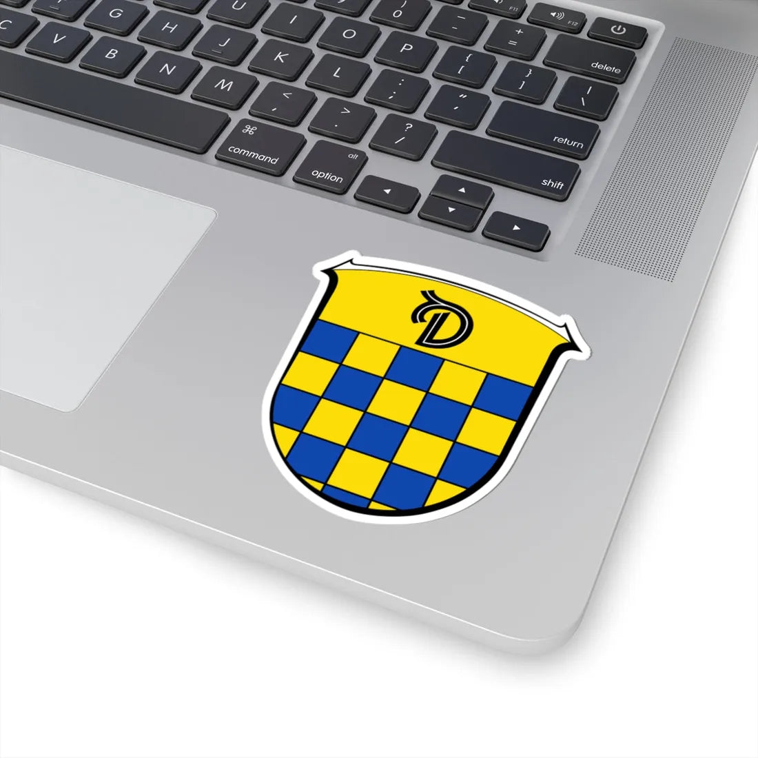 Wappen Niederdorfelden (Germany) (Coat of Arms) STICKER Vinyl Kiss-Cut Decal - The Sticker Space