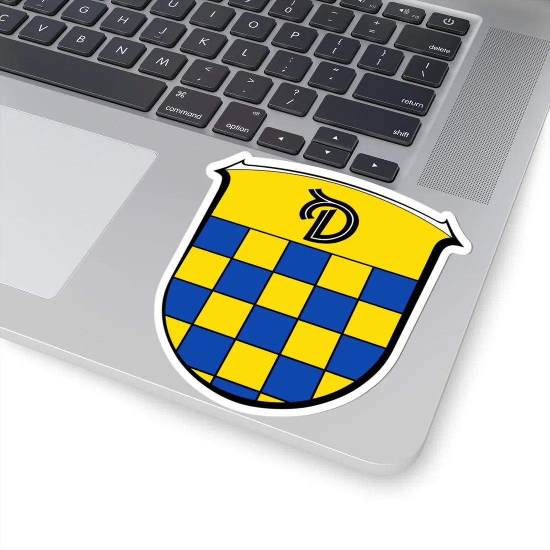 Wappen Niederdorfelden (Germany) (Coat of Arms) STICKER Vinyl Kiss-Cut Decal - The Sticker Space