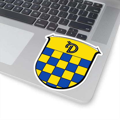 Wappen Niederdorfelden (Germany) (Coat of Arms) STICKER Vinyl Kiss-Cut Decal - The Sticker Space