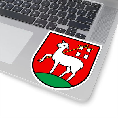 Wappen Niederrohrdorf AG (Switzerland) (Coat of Arms) STICKER Vinyl Kiss-Cut Decal - The Sticker Space
