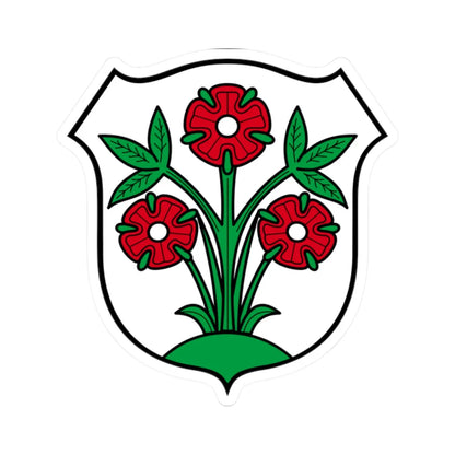Wappen Ober-Ramstadt (Germany) (Coat of Arms) STICKER Vinyl Kiss-Cut Decal 2 Inch White - The Sticker Space
