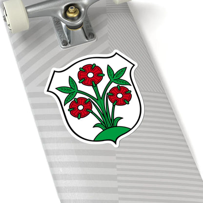 Wappen Ober-Ramstadt (Germany) (Coat of Arms) STICKER Vinyl Kiss-Cut Decal - The Sticker Space