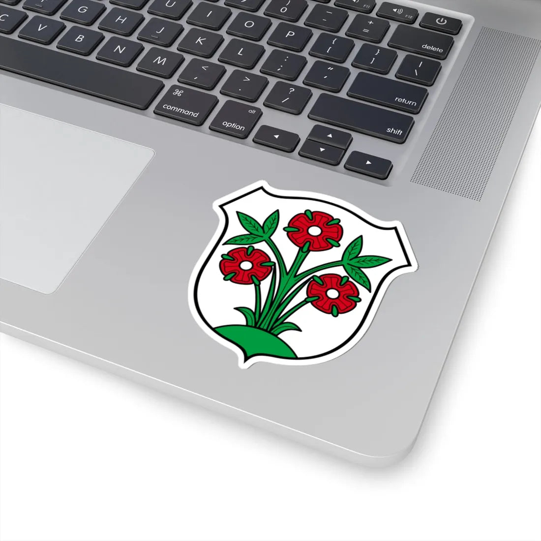 Wappen Ober-Ramstadt (Germany) (Coat of Arms) STICKER Vinyl Kiss-Cut Decal - The Sticker Space