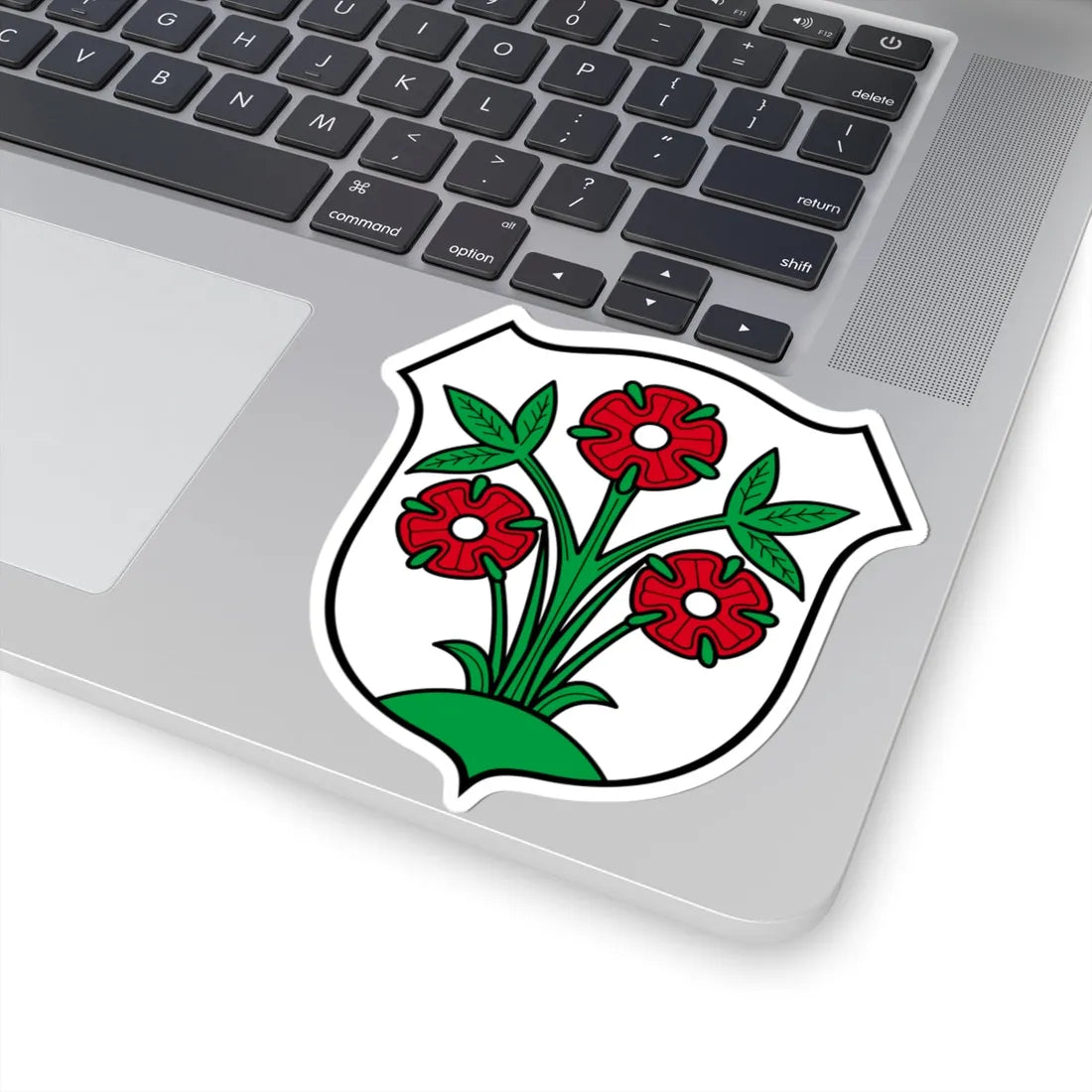 Wappen Ober-Ramstadt (Germany) (Coat of Arms) STICKER Vinyl Kiss-Cut Decal - The Sticker Space