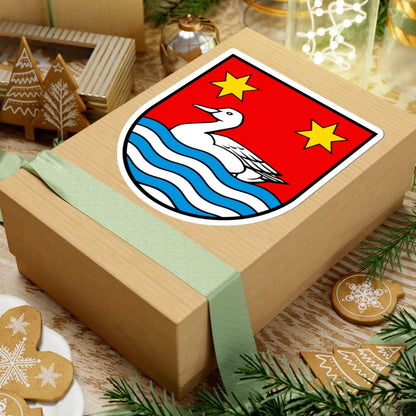 Wappen Oberentfelden AG (Switzerland) (Coat of Arms) STICKER Vinyl Kiss-Cut Decal - The Sticker Space