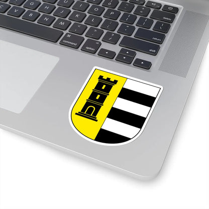 Wappen Oberhelfenschwil (Switzerland) (Coat of Arms) STICKER Vinyl Kiss-Cut Decal - The Sticker Space
