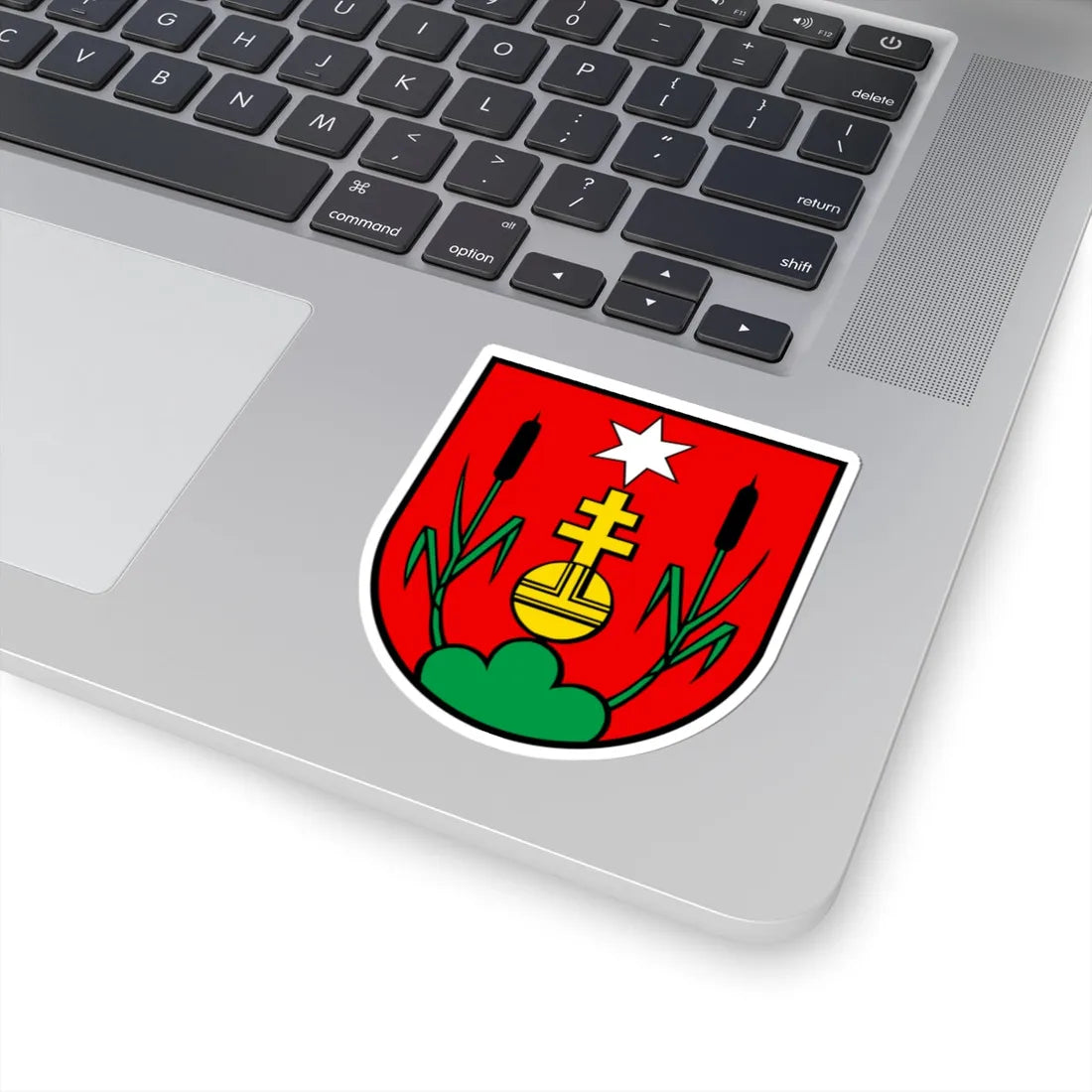 Wappen Oberrohrdorf AG (Switzerland) (Coat of Arms) STICKER Vinyl Kiss-Cut Decal - The Sticker Space