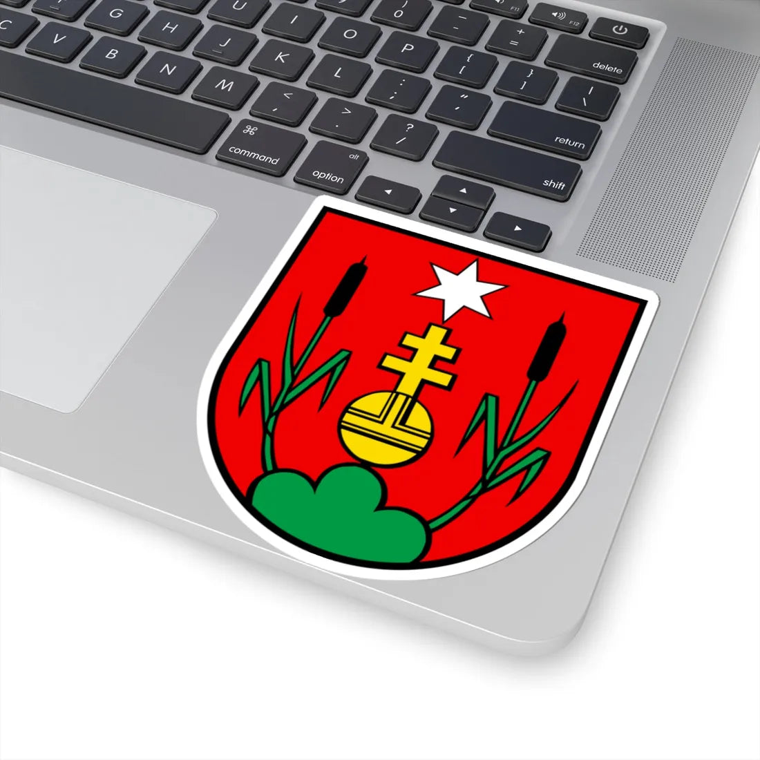 Wappen Oberrohrdorf AG (Switzerland) (Coat of Arms) STICKER Vinyl Kiss-Cut Decal - The Sticker Space