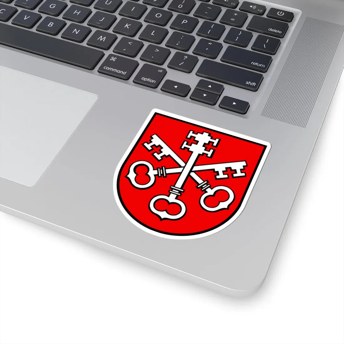 Wappen Obersiggenthal AG (Switzerland) (Coat of Arms) STICKER Vinyl Kiss-Cut Decal - The Sticker Space