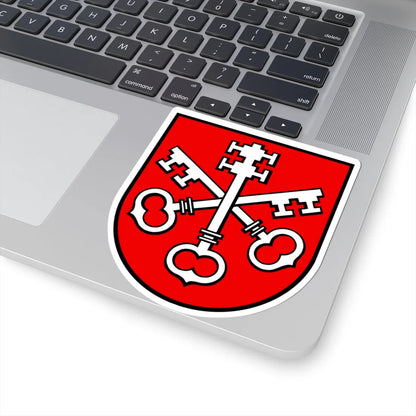 Wappen Obersiggenthal AG (Switzerland) (Coat of Arms) STICKER Vinyl Kiss-Cut Decal - The Sticker Space