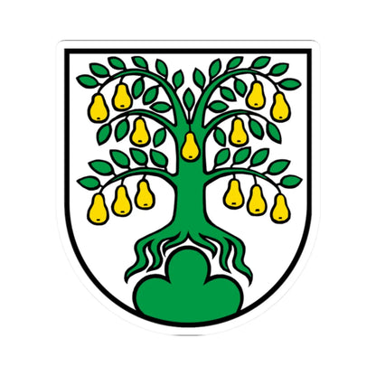 Wappen Oberwil-Lieli AG (Switzerland) (Coat of Arms) STICKER Vinyl Kiss-Cut Decal 2 Inch White - The Sticker Space