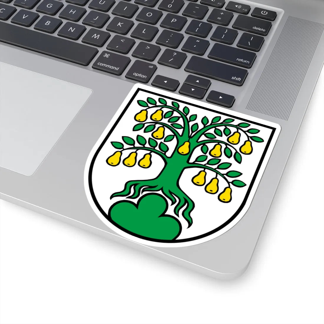 Wappen Oberwil-Lieli AG (Switzerland) (Coat of Arms) STICKER Vinyl Kiss-Cut Decal - The Sticker Space