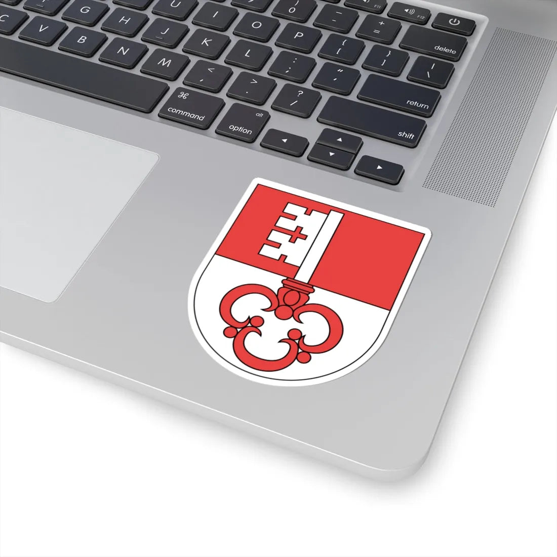 Wappen Obwalden matt (Switzerland) (Coat of Arms) STICKER Vinyl Kiss-Cut Decal - The Sticker Space