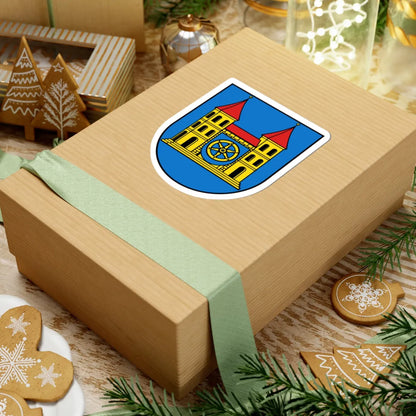 Wappen Oederan (Germany) (Coat of Arms) STICKER Vinyl Kiss-Cut Decal - The Sticker Space