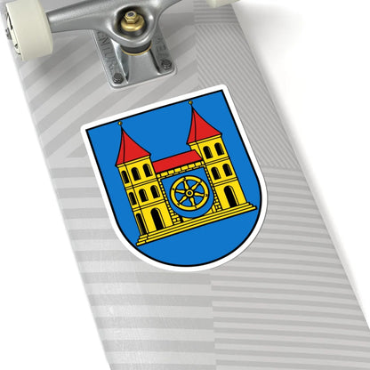 Wappen Oederan (Germany) (Coat of Arms) STICKER Vinyl Kiss-Cut Decal - The Sticker Space