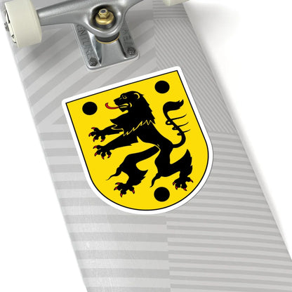 Wappen Oelsnitz (Germany) (Coat of Arms) STICKER Vinyl Kiss-Cut Decal - The Sticker Space