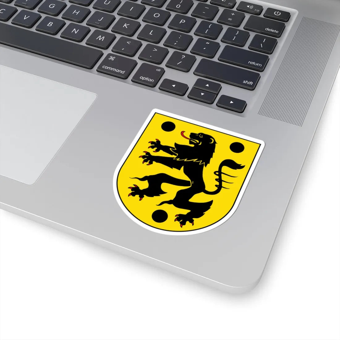 Wappen Oelsnitz (Germany) (Coat of Arms) STICKER Vinyl Kiss-Cut Decal - The Sticker Space