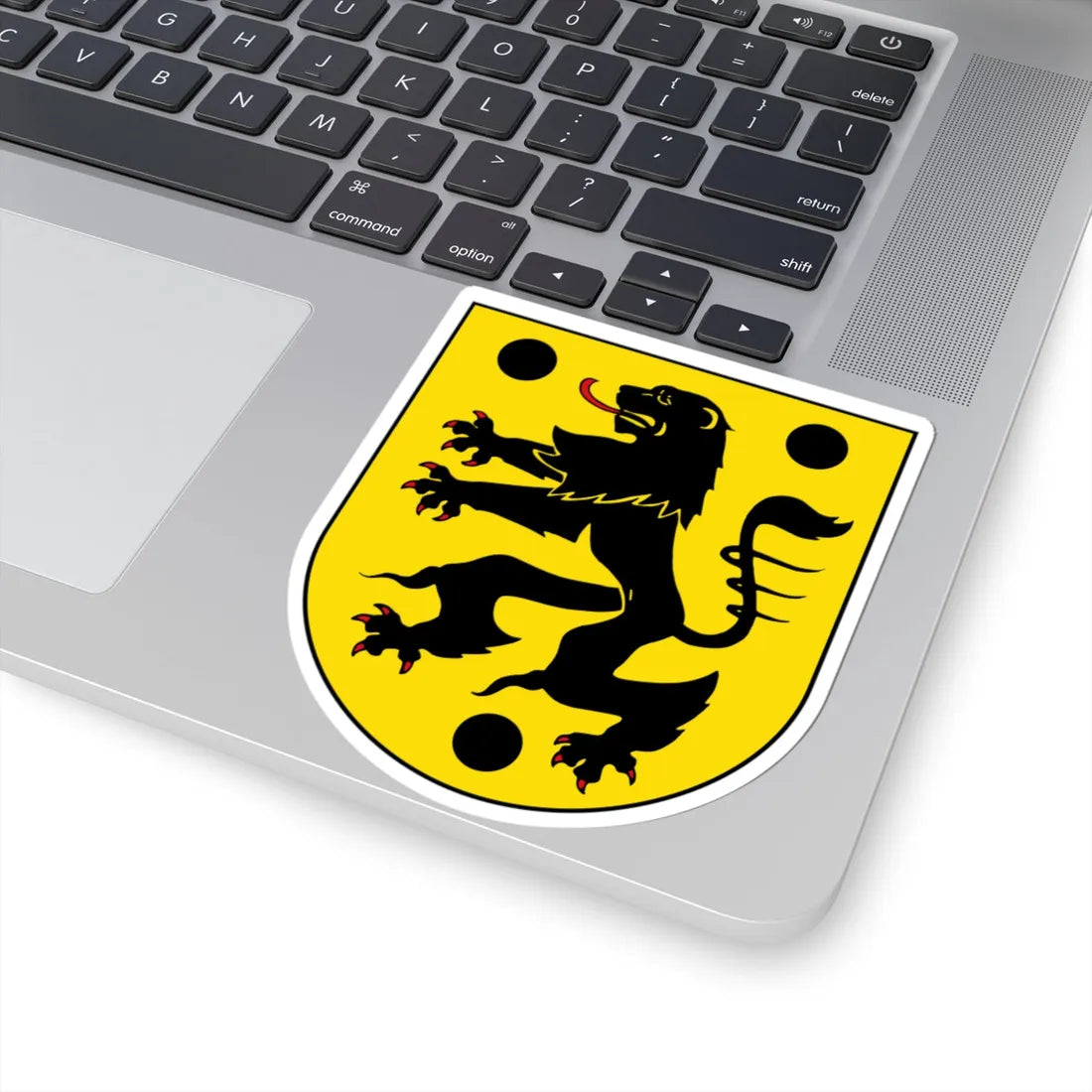 Wappen Oelsnitz (Germany) (Coat of Arms) STICKER Vinyl Kiss-Cut Decal - The Sticker Space