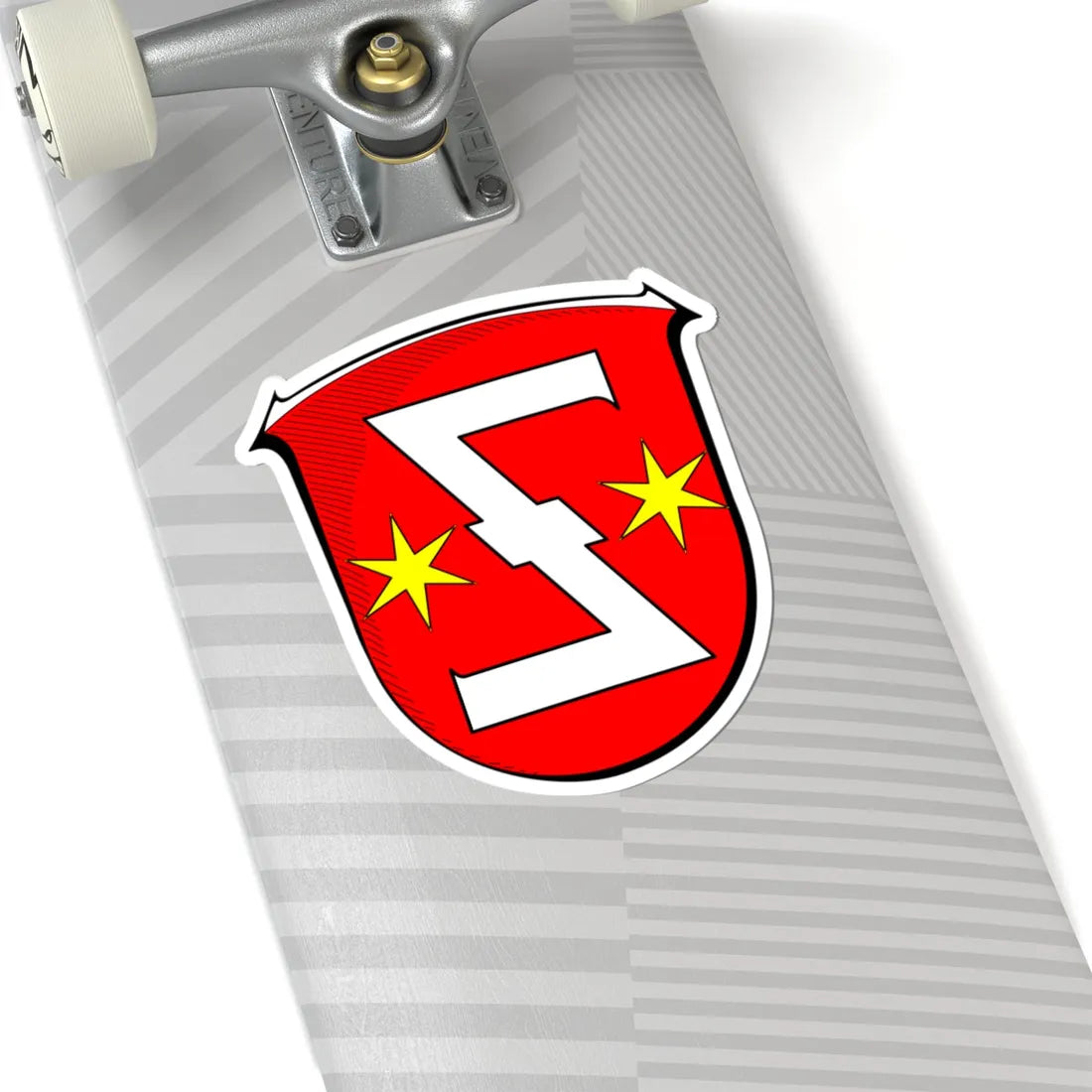 Wappen Oestrich-Winkel (Germany) (Coat of Arms) STICKER Vinyl Kiss-Cut Decal - The Sticker Space