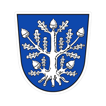 Wappen Offenbach am Main (Germany) (Coat of Arms) STICKER Vinyl Kiss-Cut Decal 4 Inch White - The Sticker Space