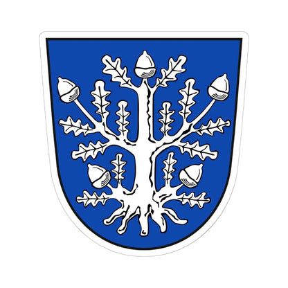 Wappen Offenbach am Main (Germany) (Coat of Arms) STICKER Vinyl Kiss-Cut Decal 6 Inch White - The Sticker Space