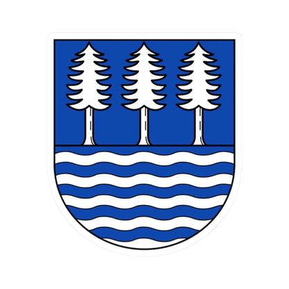 Wappen Olbernhau plain (Germany) (Coat of Arms) STICKER Vinyl Kiss-Cut Decal 2 Inch White - The Sticker Space