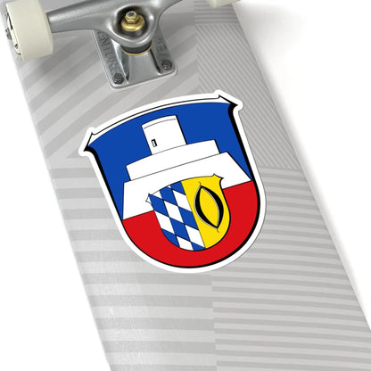 Wappen Otzberg (Germany) (Coat of Arms) STICKER Vinyl Kiss-Cut Decal - The Sticker Space