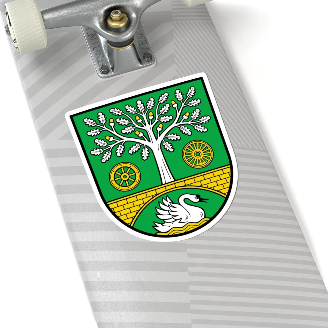 Wappen Panketal (Germany) (Coat of Arms) STICKER Vinyl Kiss-Cut Decal - The Sticker Space