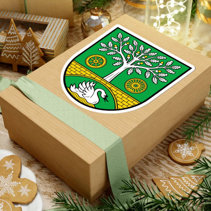 Wappen Panketal (Germany) (Coat of Arms) STICKER Vinyl Kiss-Cut Decal - The Sticker Space