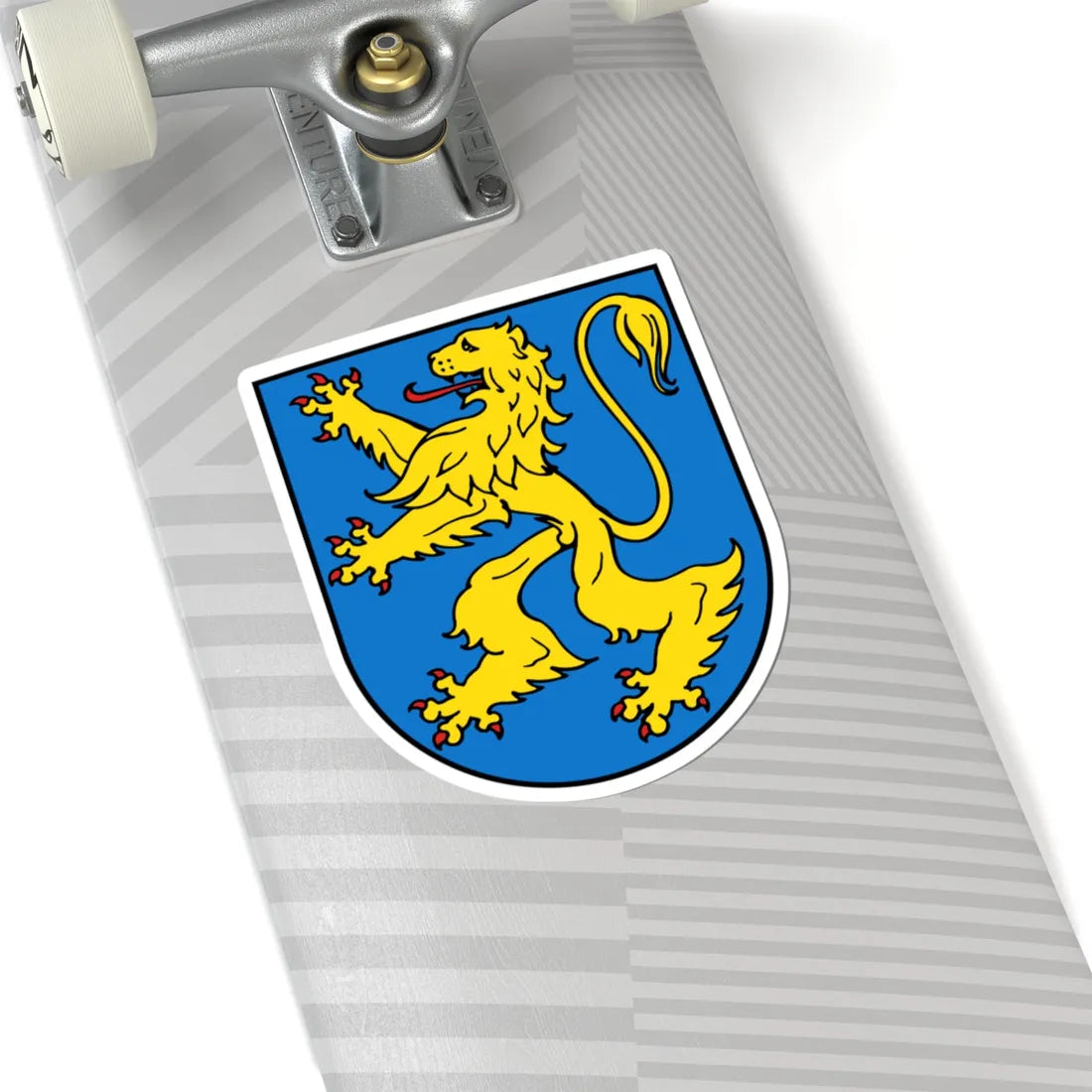 Wappen Pegau (Germany) (Coat of Arms) STICKER Vinyl Kiss-Cut Decal - The Sticker Space