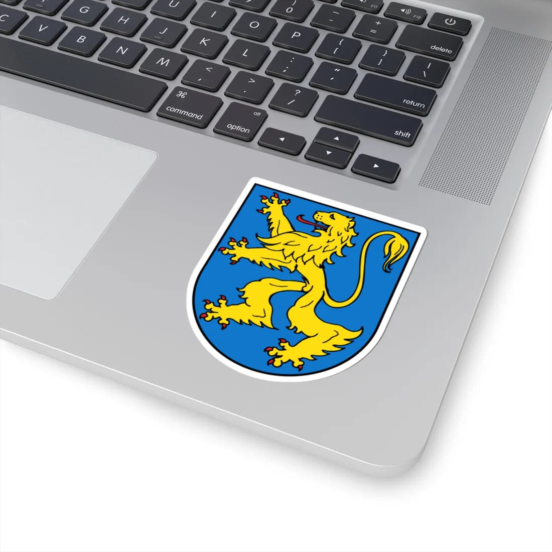 Wappen Pegau (Germany) (Coat of Arms) STICKER Vinyl Kiss-Cut Decal - The Sticker Space
