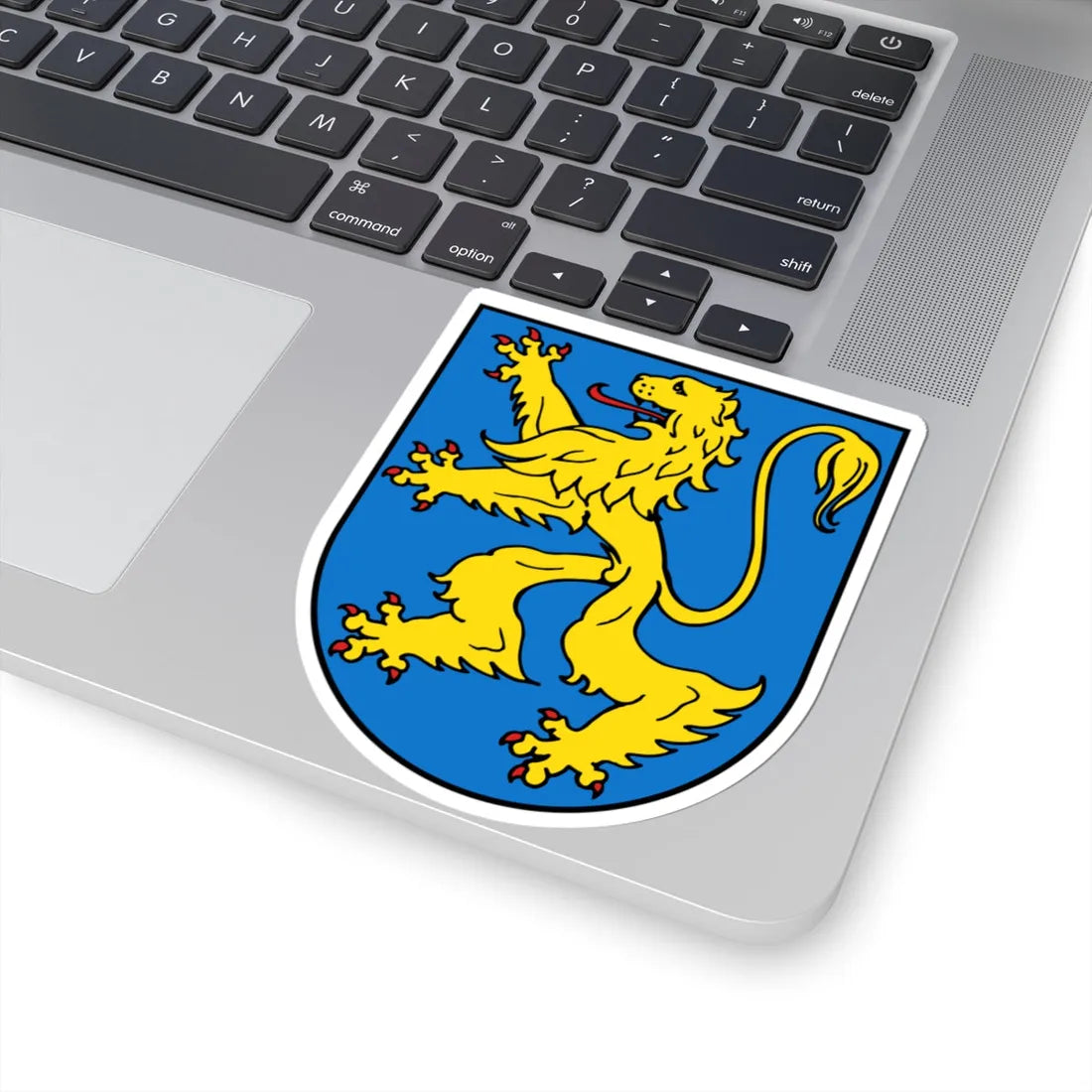 Wappen Pegau (Germany) (Coat of Arms) STICKER Vinyl Kiss-Cut Decal - The Sticker Space