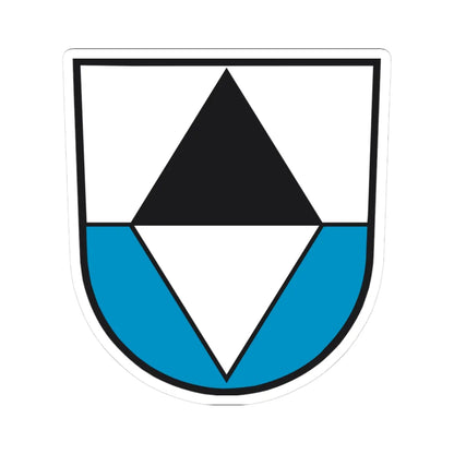 Wappen Pfaffenhausen (Germany) (Coat of Arms) STICKER Vinyl Kiss-Cut Decal 3 Inch White - The Sticker Space