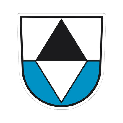 Wappen Pfaffenhausen (Germany) (Coat of Arms) STICKER Vinyl Kiss-Cut Decal 6 Inch White - The Sticker Space