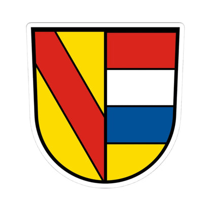 Wappen Pforzheim (Germany) (Coat of Arms) STICKER Vinyl Kiss-Cut Decal 4 Inch White - The Sticker Space