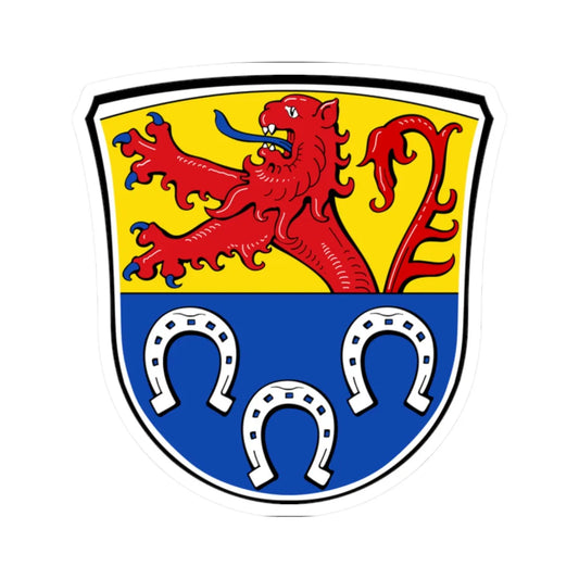 Wappen Pfungstadt (Germany) (Coat of Arms) STICKER Vinyl Kiss-Cut Decal 2 Inch White - The Sticker Space