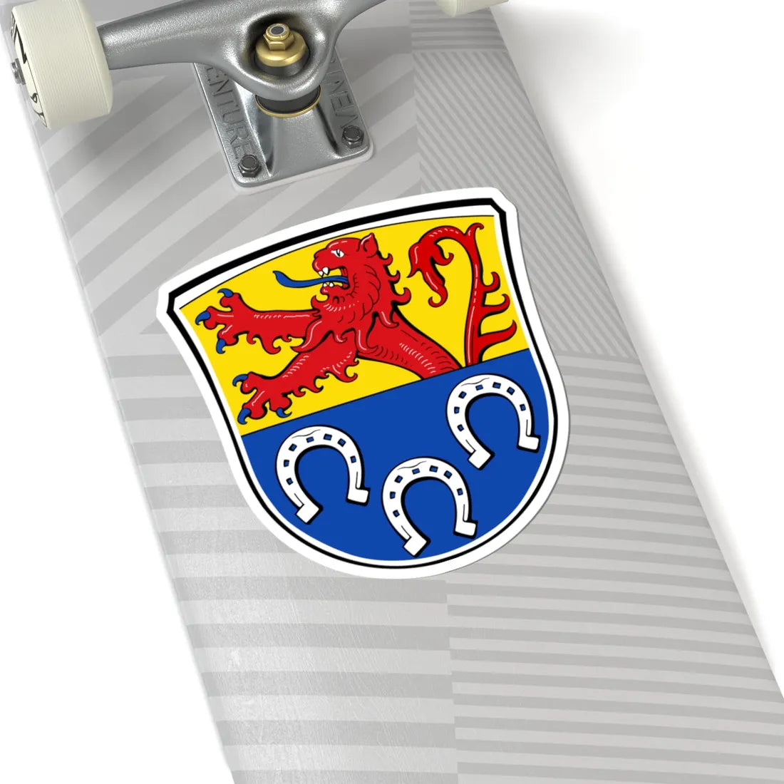Wappen Pfungstadt (Germany) (Coat of Arms) STICKER Vinyl Kiss-Cut Decal - The Sticker Space