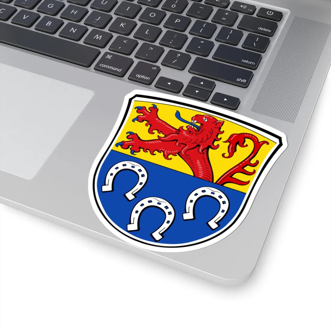 Wappen Pfungstadt (Germany) (Coat of Arms) STICKER Vinyl Kiss-Cut Decal - The Sticker Space
