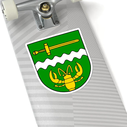 Wappen Rackwitz (Germany) (Coat of Arms) STICKER Vinyl Kiss-Cut Decal - The Sticker Space