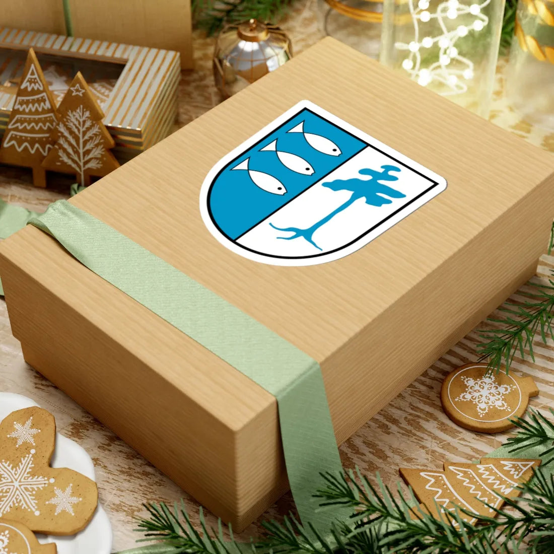 Wappen Rangsdorf (Germany) (Coat of Arms) STICKER Vinyl Kiss-Cut Decal - The Sticker Space